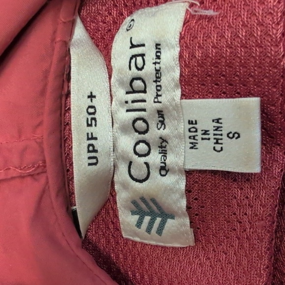 Coolibar Terracotta 1/4 Snap Hoodie Sun Protection Vented Long Sleeve Size Small - Picture 8 of 10